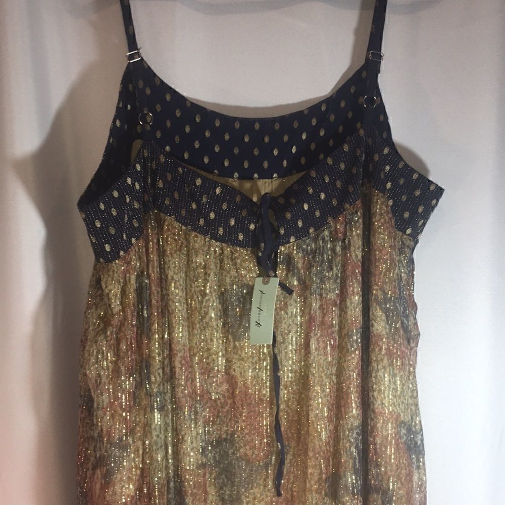 ANTHROPOLOGY RAGA NADINE SHIMMERS MIDI DRESS NEW NWT SMALL & SP - Picture 6 of 14